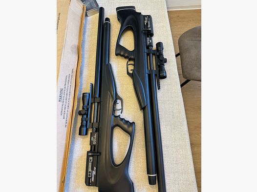 AEA Challenger Bullpup F Versie, Exportkit van Go Gun met professionele Black Mamba lak. 2 stuks
