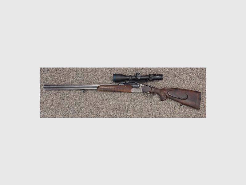 Bockbüchsflinte Burgsmüller Kal. 7x57R 16/70