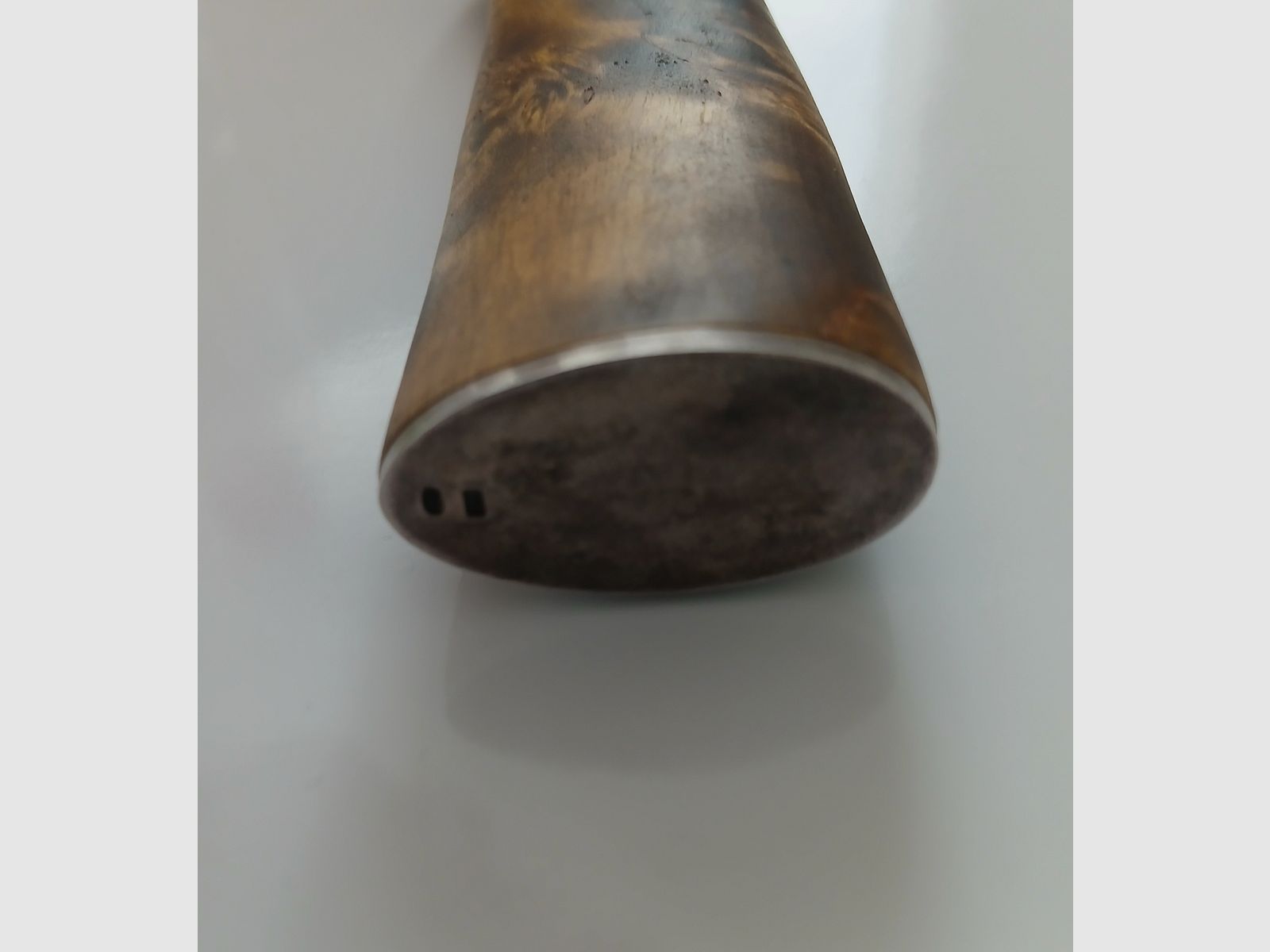Heimo Roselli Jagdmesser Damast Sterlingsilber