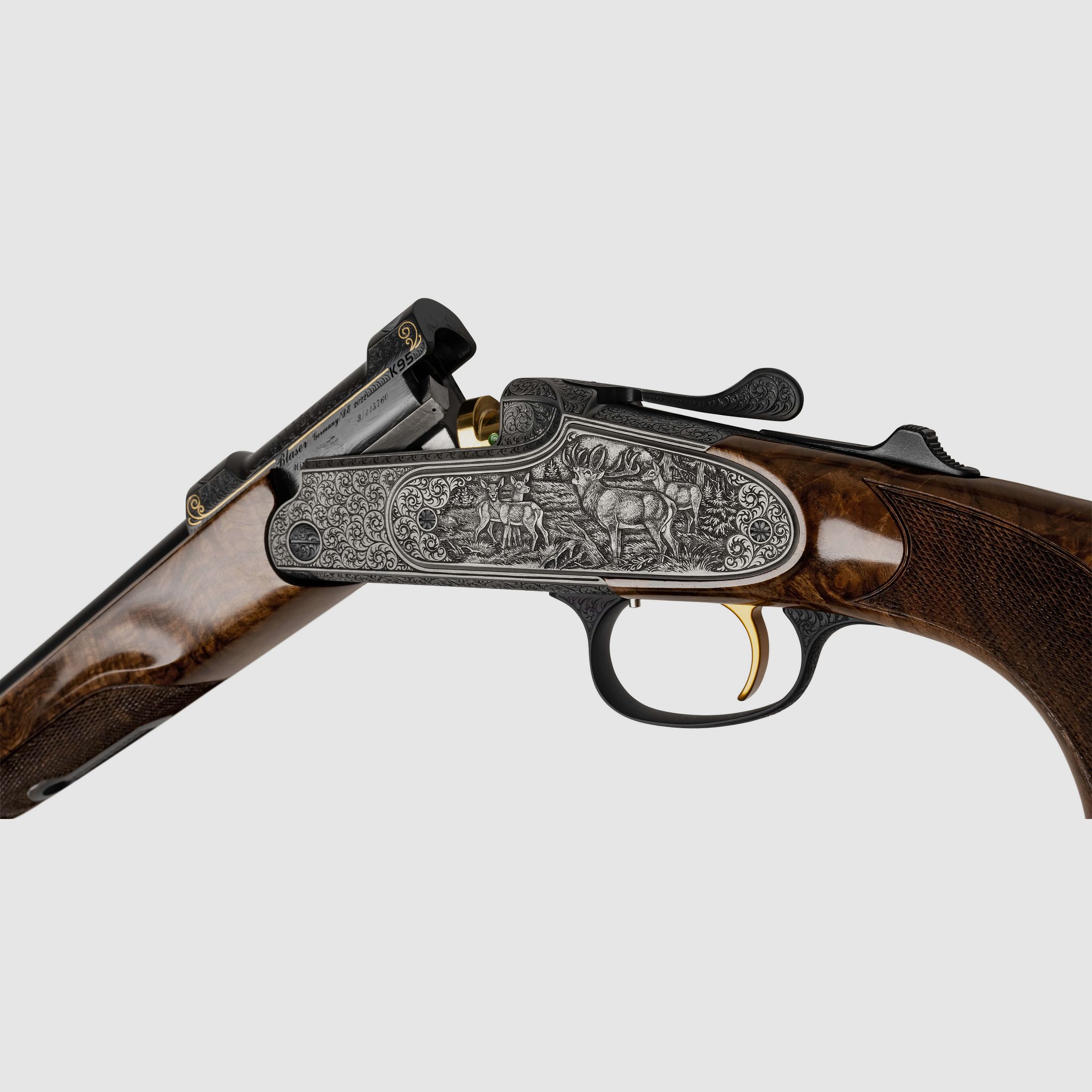 Die K95 Golden Mountain Hunting - ein Original aus dem Blaser Custom Shop im Kaliber .270 Win