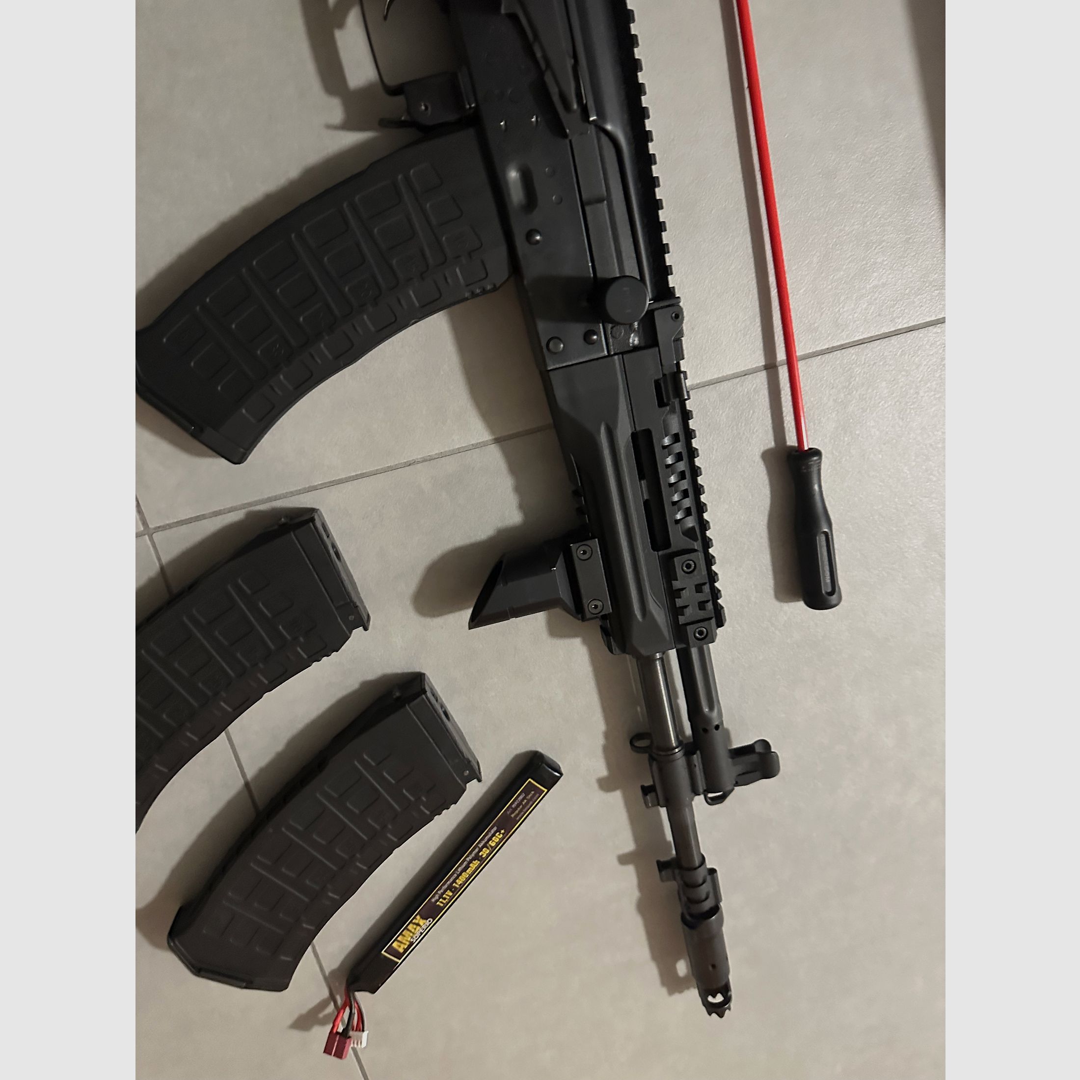 E&L AK12 "Gen.4" S-AEG mit Variohead, Pro HopUp & Begadi CORE EFCS / Mosfet zum tiefstpreis