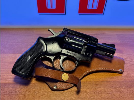Arminius HW68 revolver .22lfb met holster