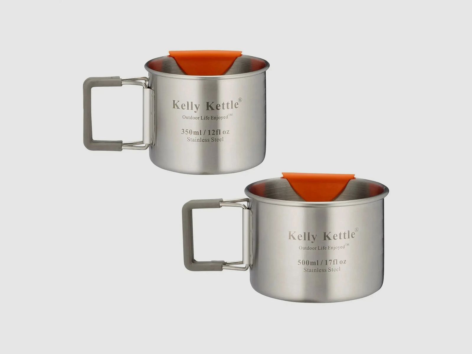Kelly Kettle Kelly Kettle Ensemble de Tasses Acier Inoxydable