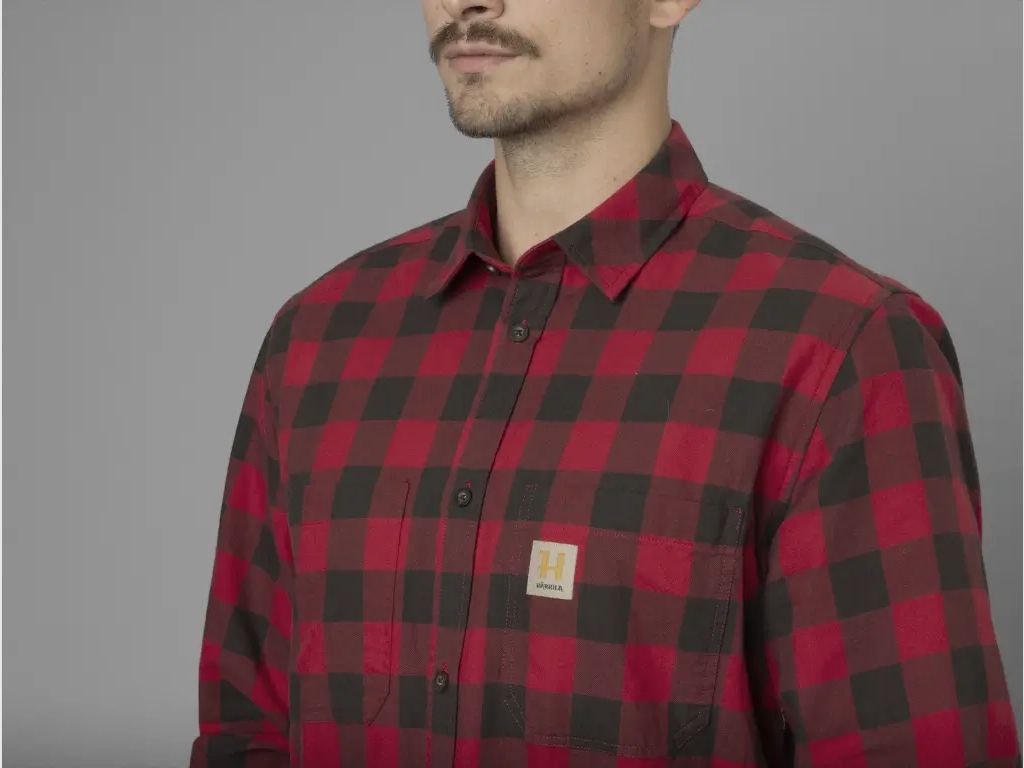 Härkila Scandinavisch Shirt (Rood Geruit)