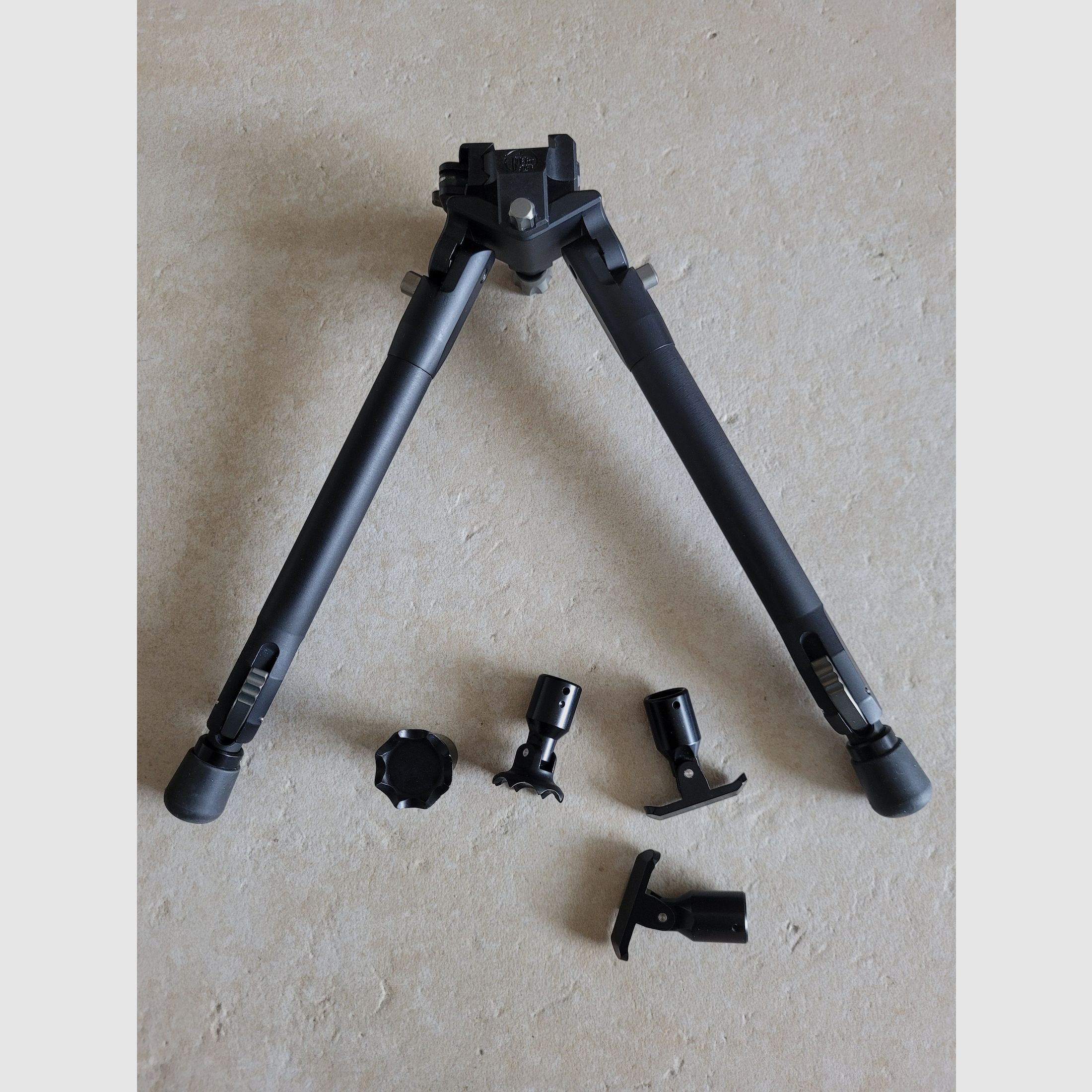 Bipod Tier-One Taktisches Zweibein, Aluminium