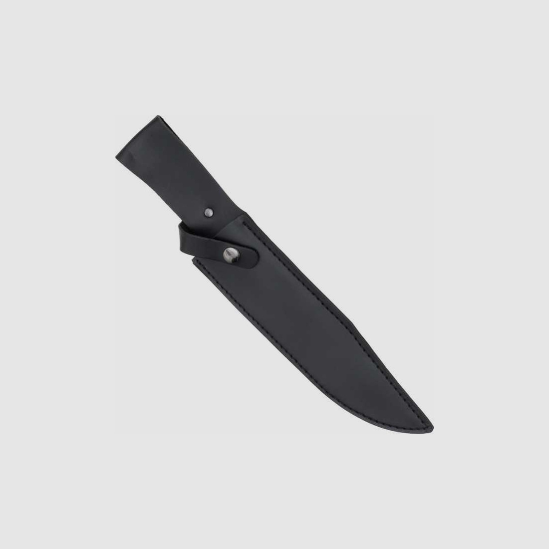 Haller Bowiemesser 440 Stahl Pakkaholz mit Lederscheide