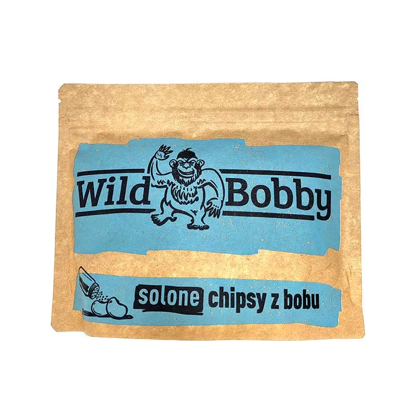 Chipsy z bobu Wild Bobby - Solone 100g, zdjęcie 1 z 3