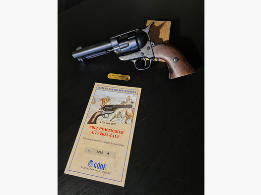 COLT PEACEMAKER 4,75 POLLICI-ARMA DA DECORAZIONE