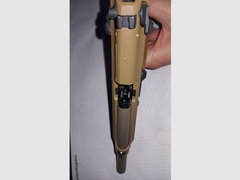 Komplettset Beretta M9 A3 FDE Softair-Co2-Pistole Kaliber 6 mm BB Blowback