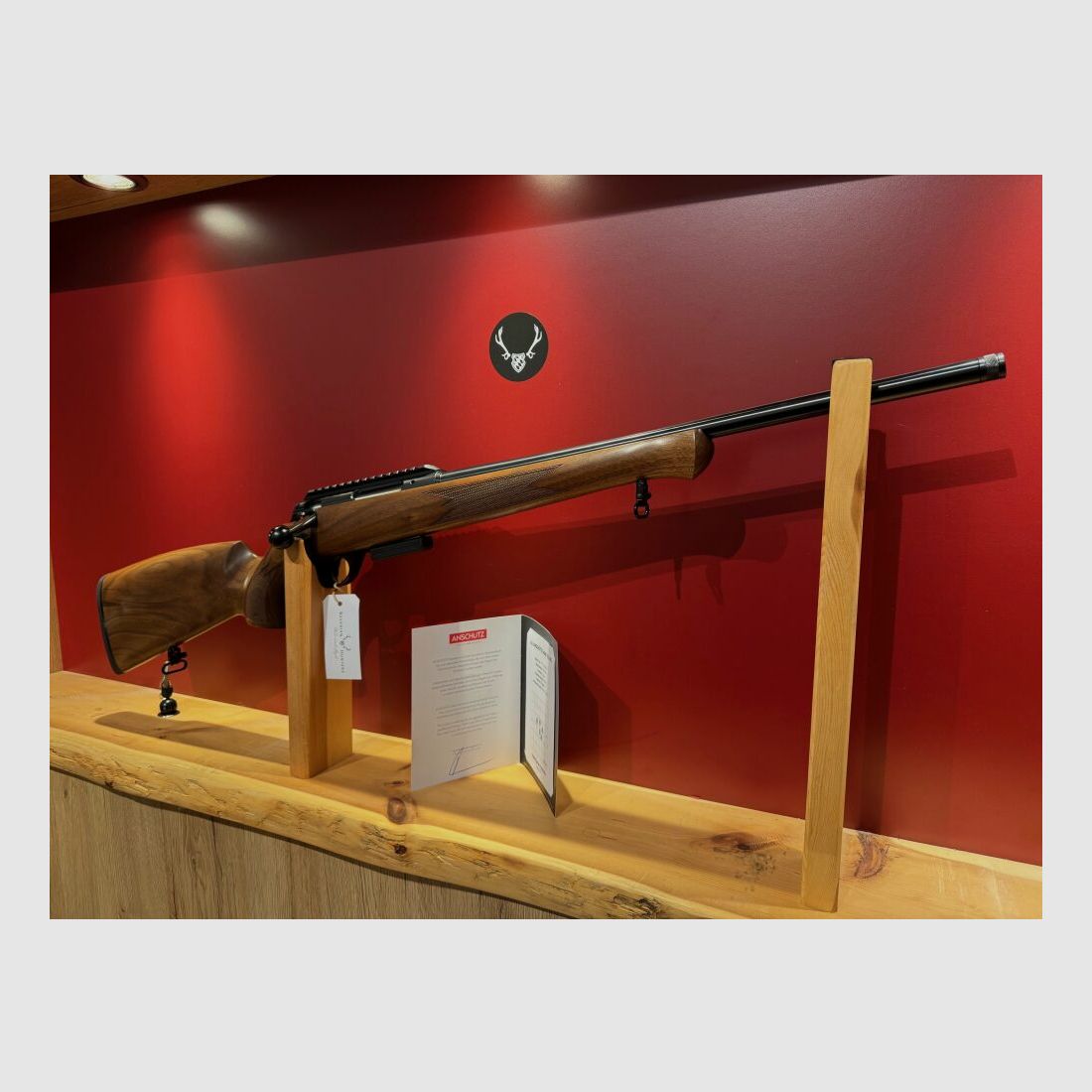 Anschütz 1771 D G-15x1 Niemiecka kolba, 51cmLL, bezpośredni spust