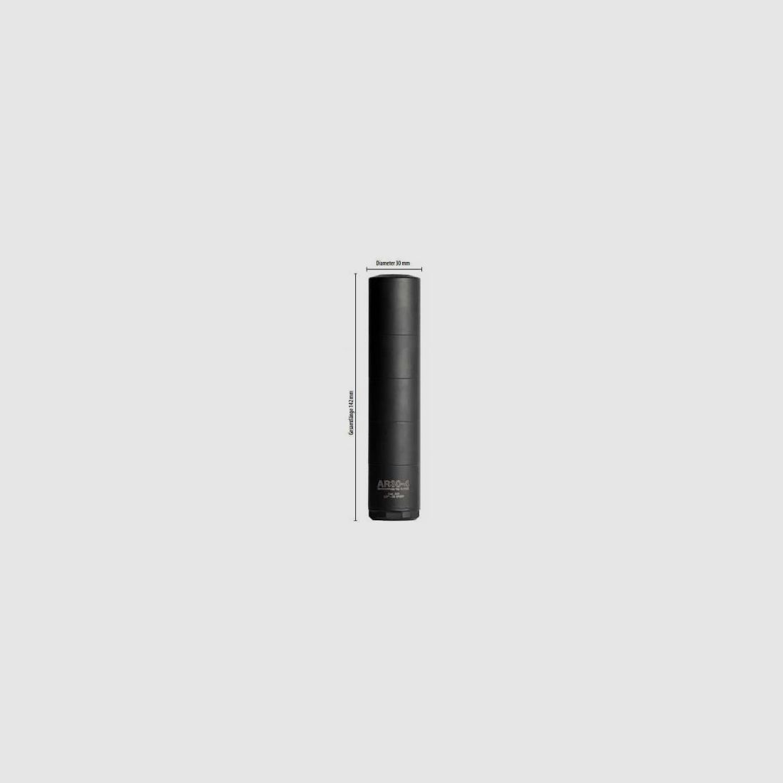 A-TEC Schalldämpfer f. EWB-Waffen AR30-4 (.224/5,6mm) 1/2x28 UNEF