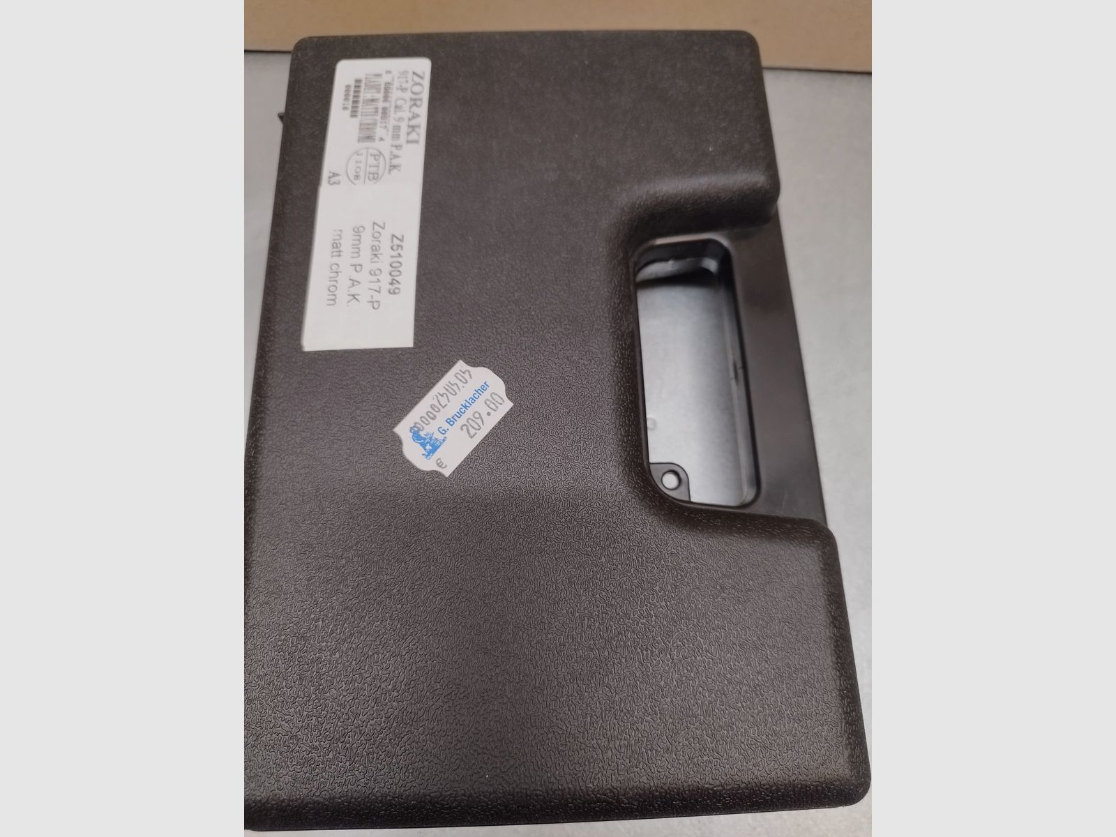 Zoraki 917 Schreckschusswaffe 9mm PAK Chrom Matt + Reservemagazin !!Neuwaffe!!