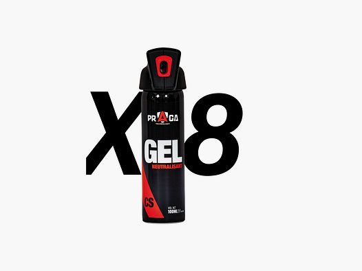 Pack Praga Technology bombe gel cs pro 100ML X8