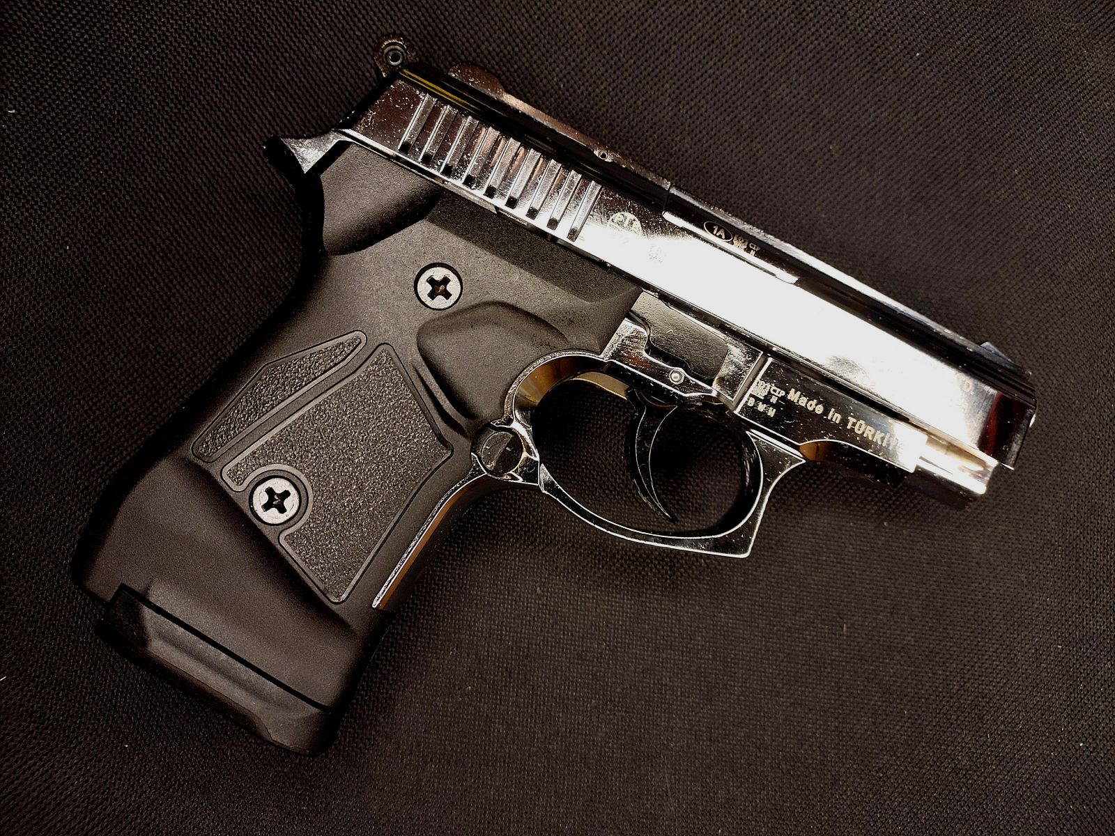 Zoraki 914 Schreckschuss Pistole 9mm P.A.K. Chrom ("alte" PTB 972)