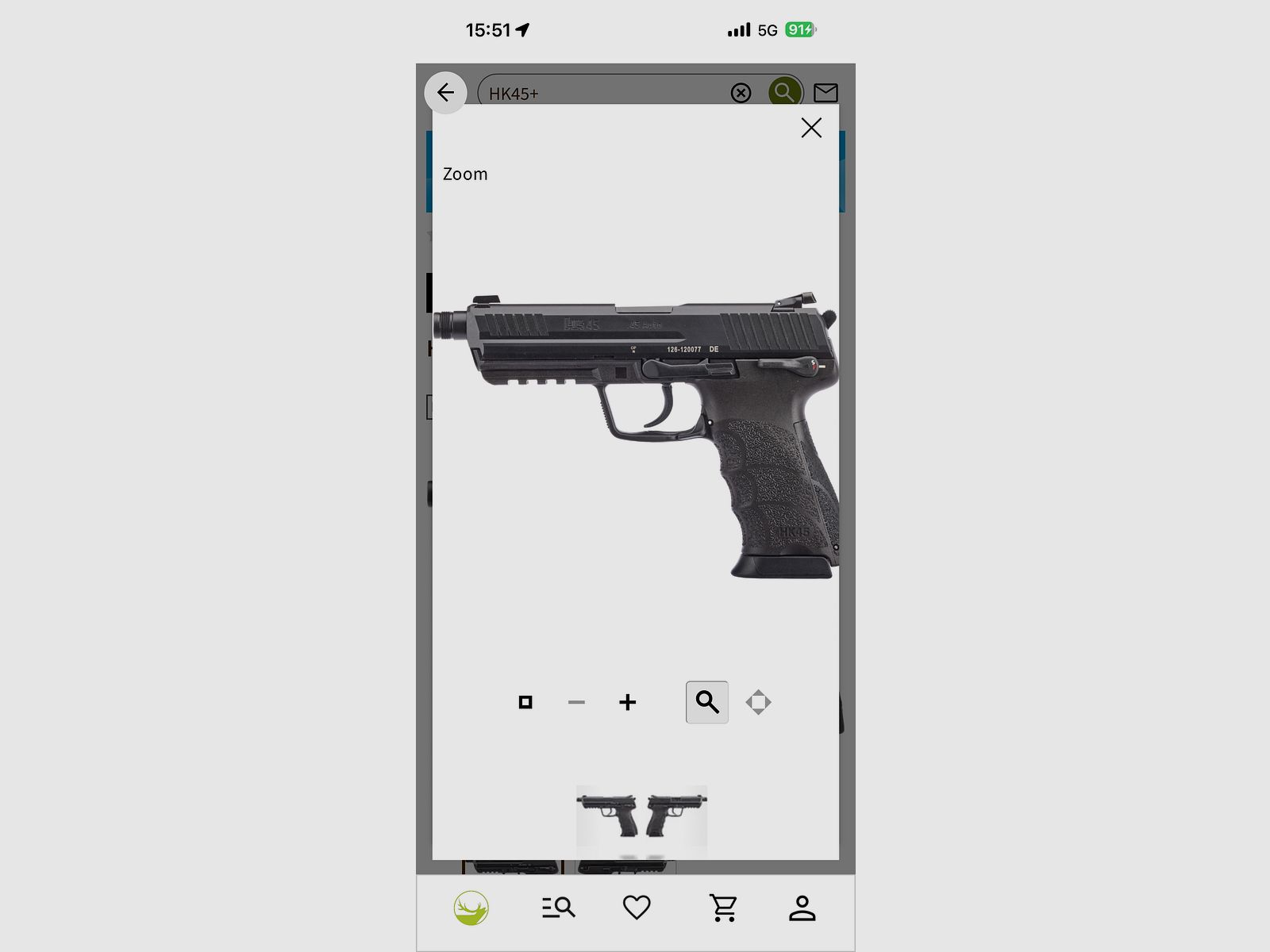 HK45 Tactical 45.ACP