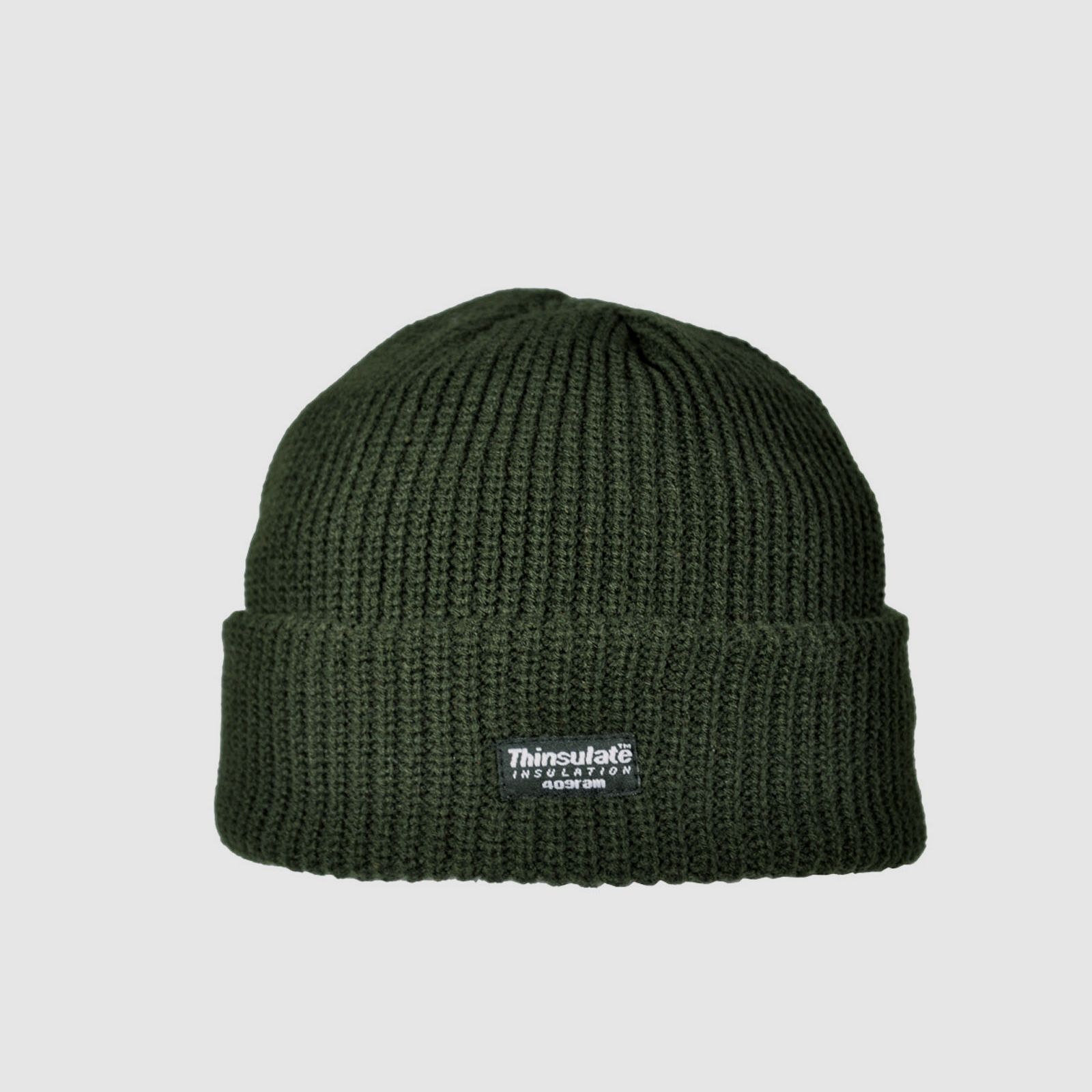 Strickmütze Thinsulate – Farbe: Olive Grün