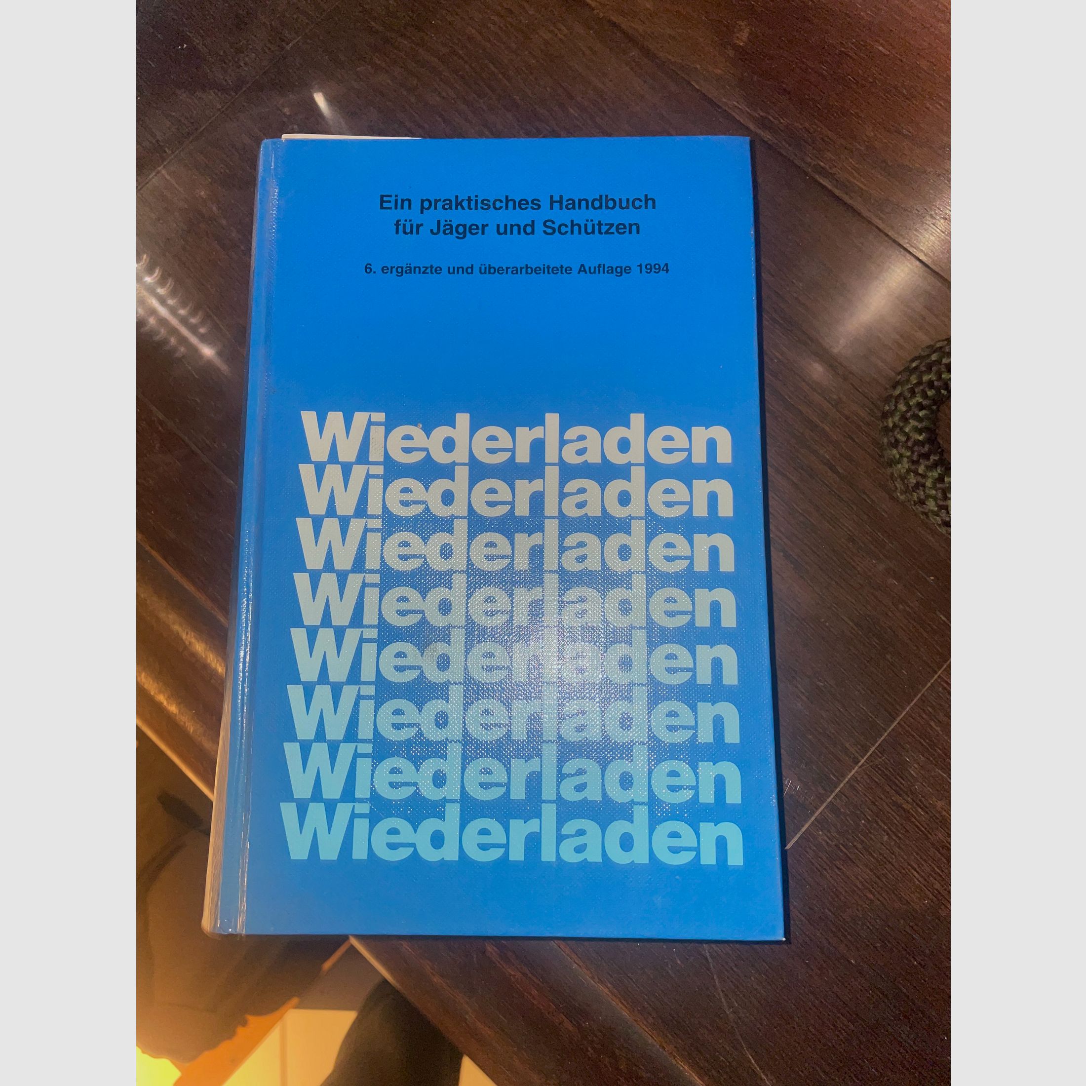 Libro sobre la recarga de dinamita Nobel, 6. edición 1994