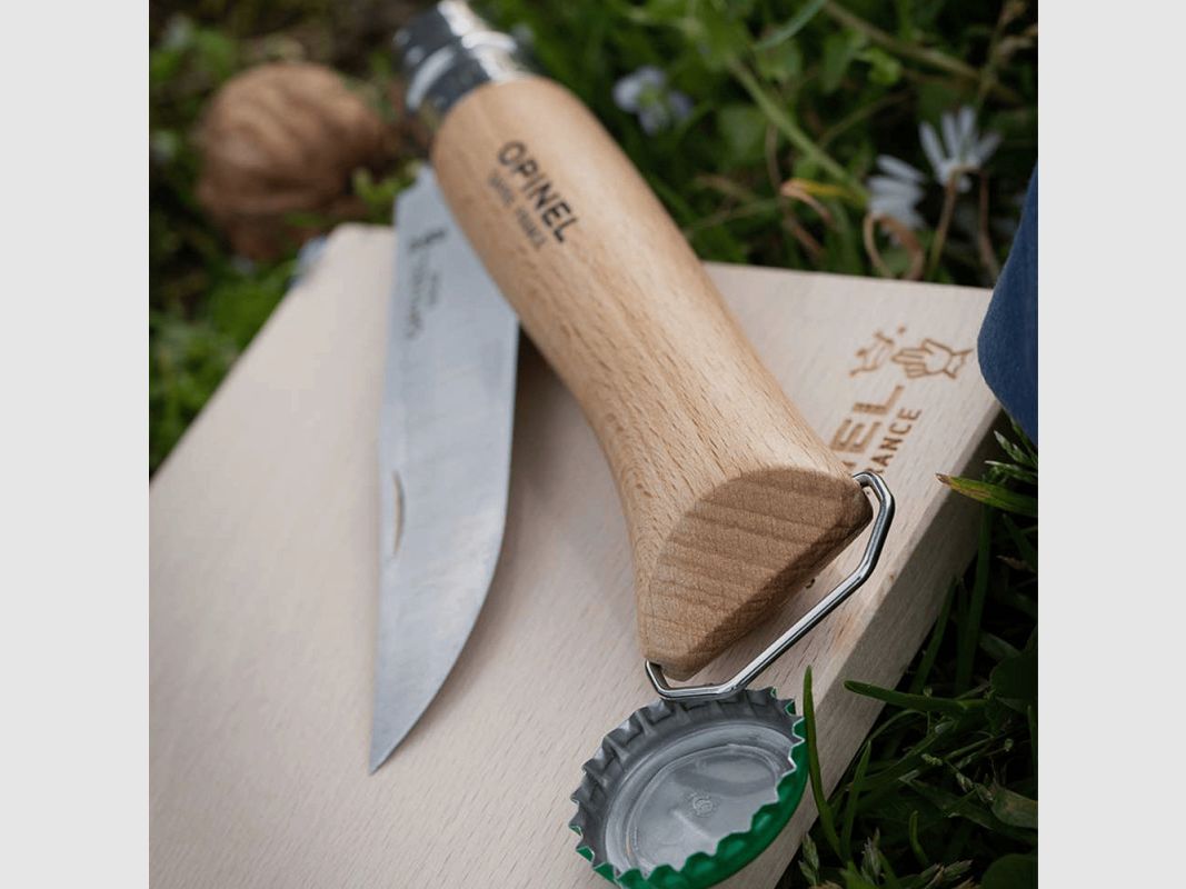 OPINEL MESSER N°10 KORKENZIEHER FLASCHENÖFFNER, Bild 5 von 8
