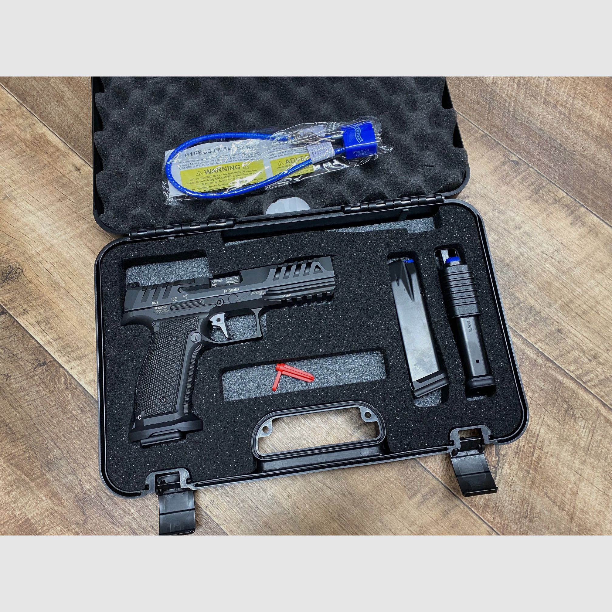 Walther PDP Steel Frame Match FS 5.0 Zoll OR Optic Ready 9mm Luger sofort lieferbar 