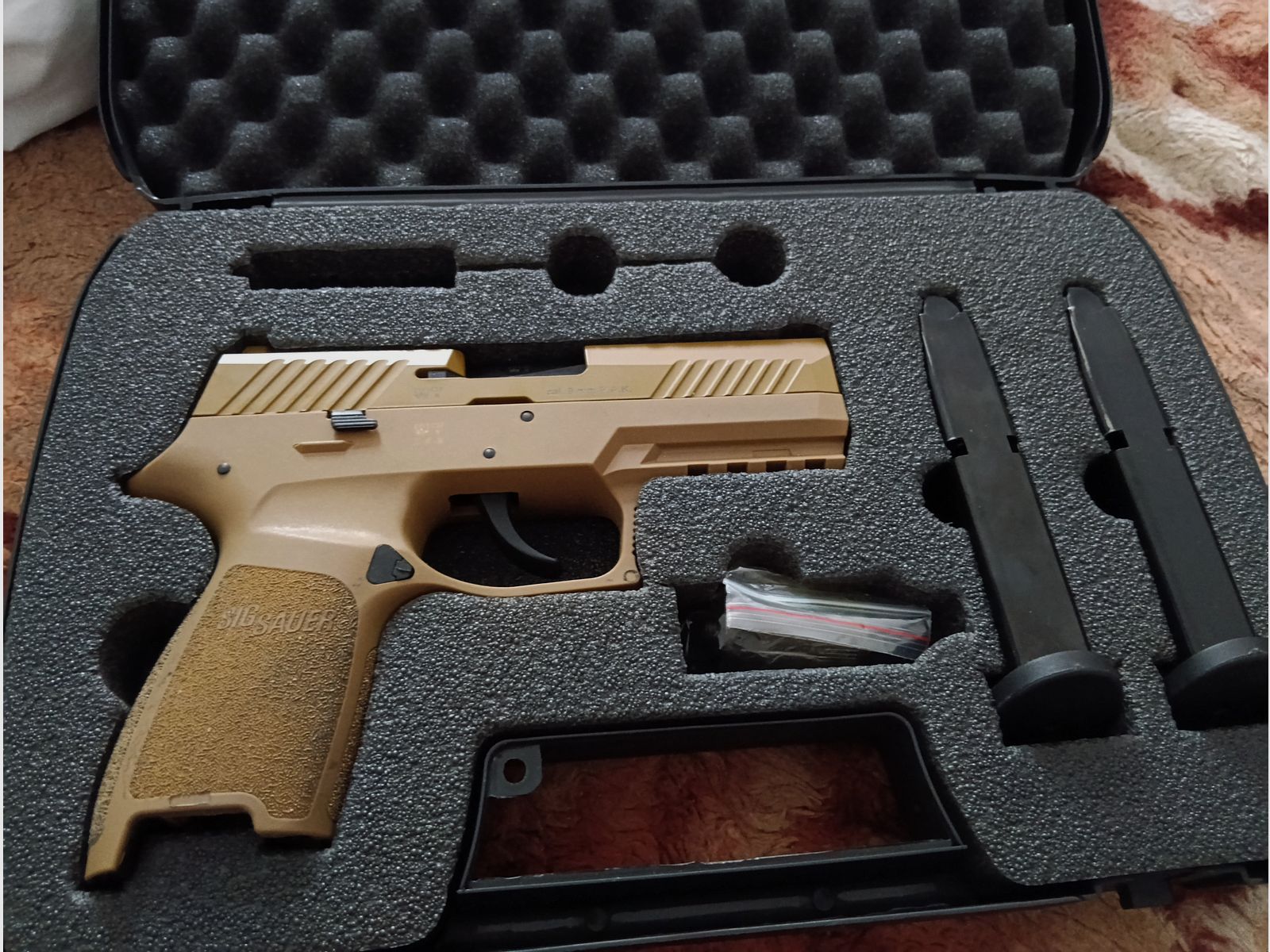Sig Sauer P 320 pistola de fogueo