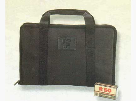 FRITZMANN foedraal voor handvuurwapen voor handvuurwapen met optiek 37x20 cm zwart met draaggreep