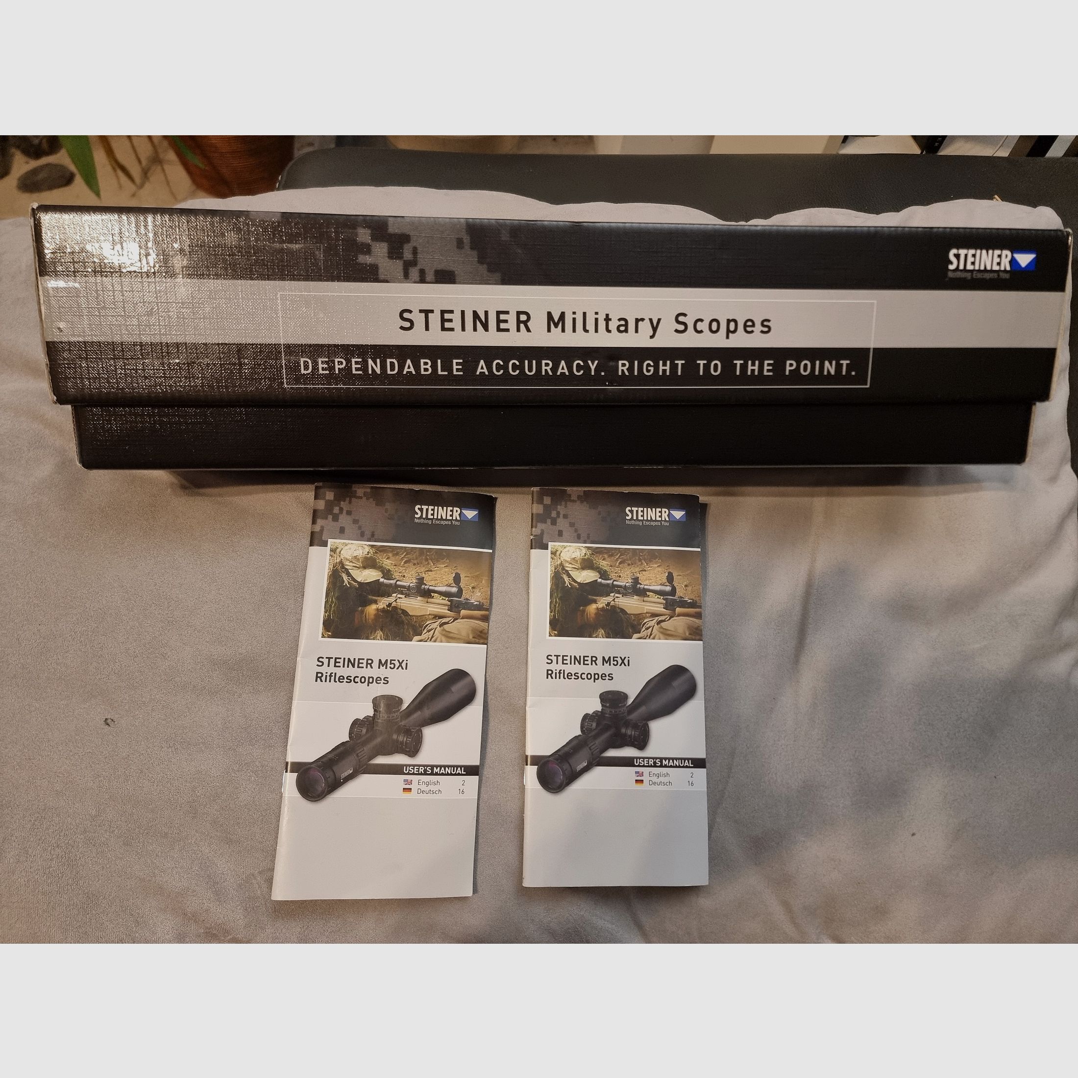 Steyr SSG69 Police Steiner MX5i 5-25x56 MSR AICS