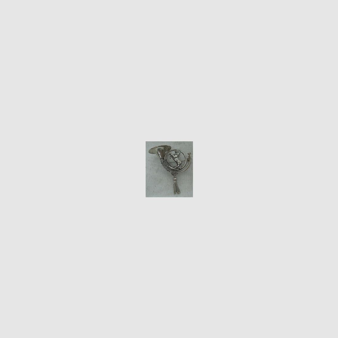 Hutabzeichen Horn/Pferd -
