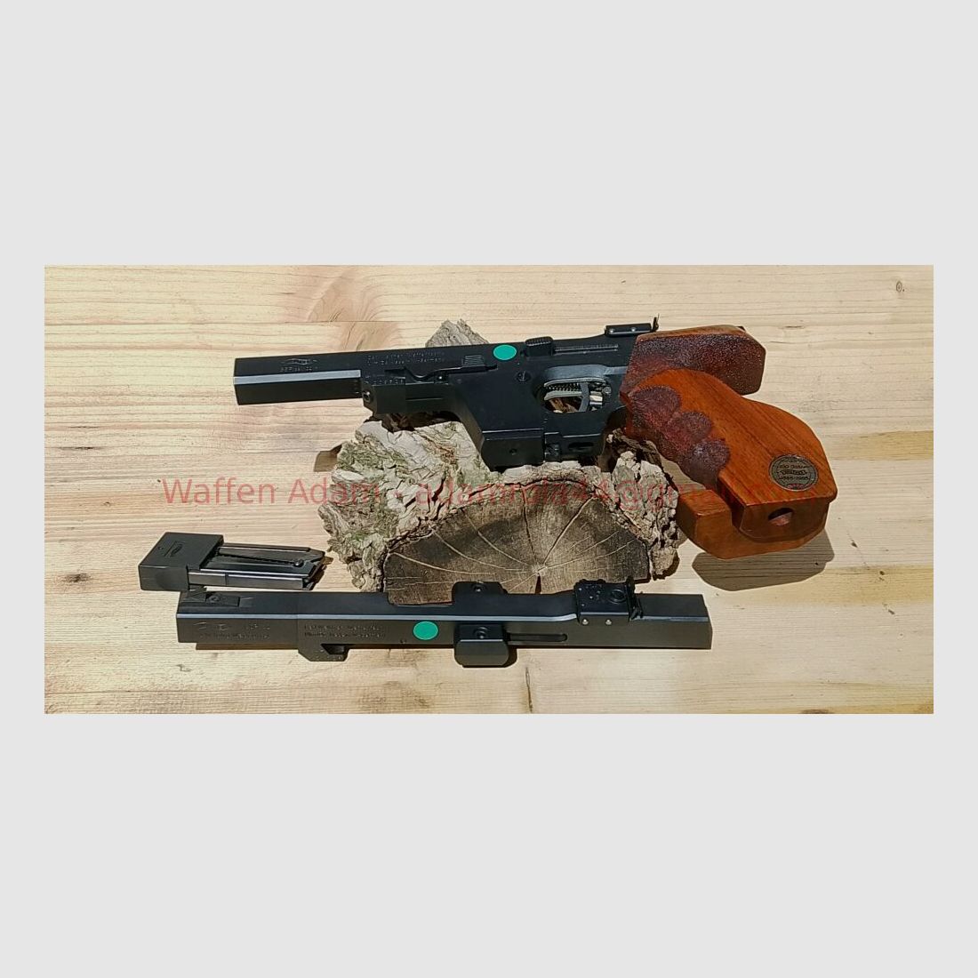 Carl Walther '100 años de Walther' GSP Pistola Deportiva .32S&W y .22lr