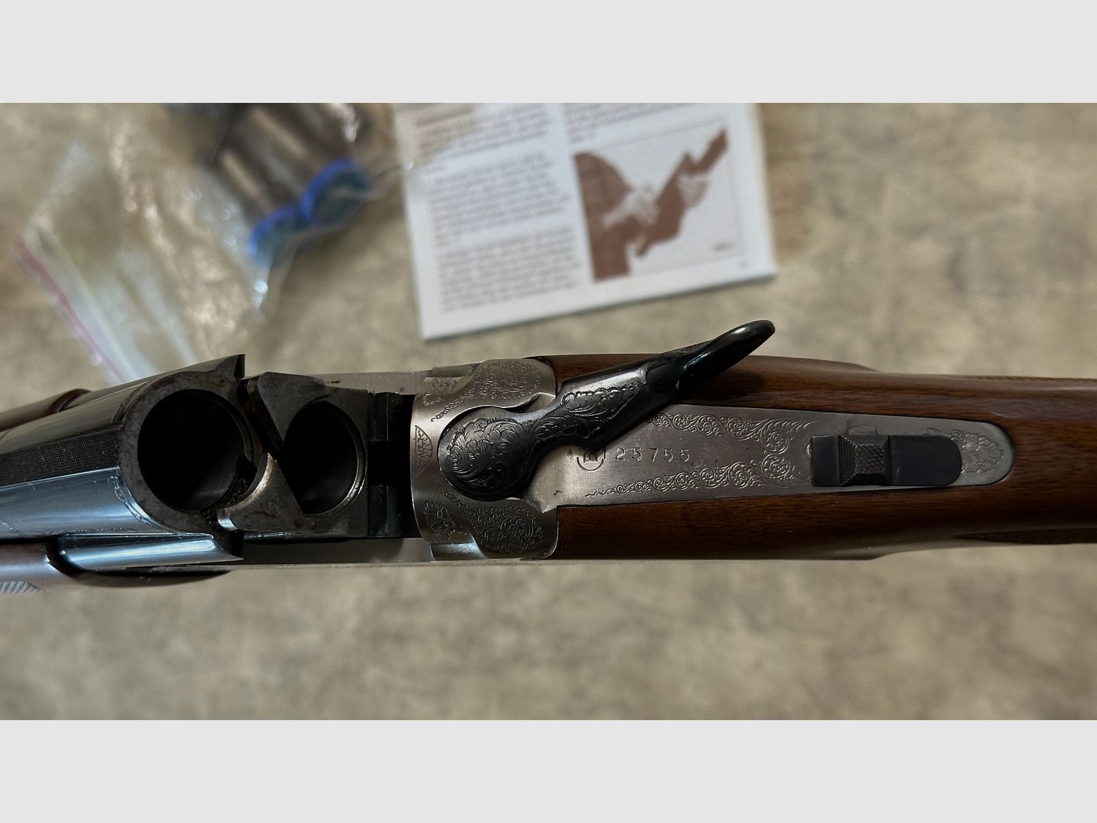 Bockdoppelflinte Campione 12/70