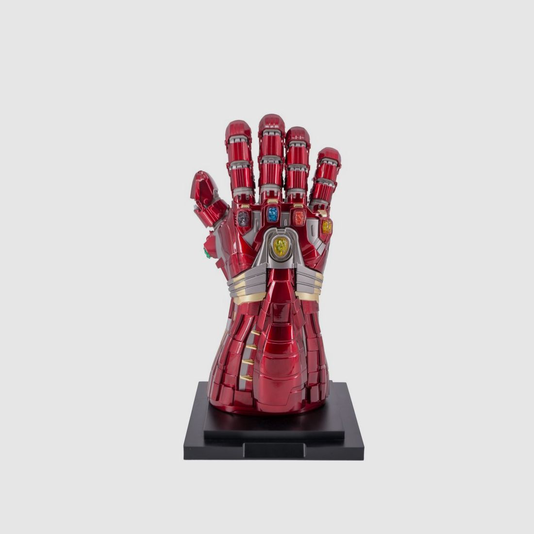 Iron Man Handschuh aus Metall mit Licht