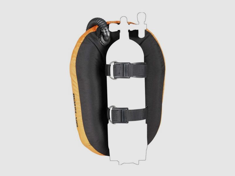MARES XR SET HV / SCHWARZ ORANGE, Bild 2 von 4