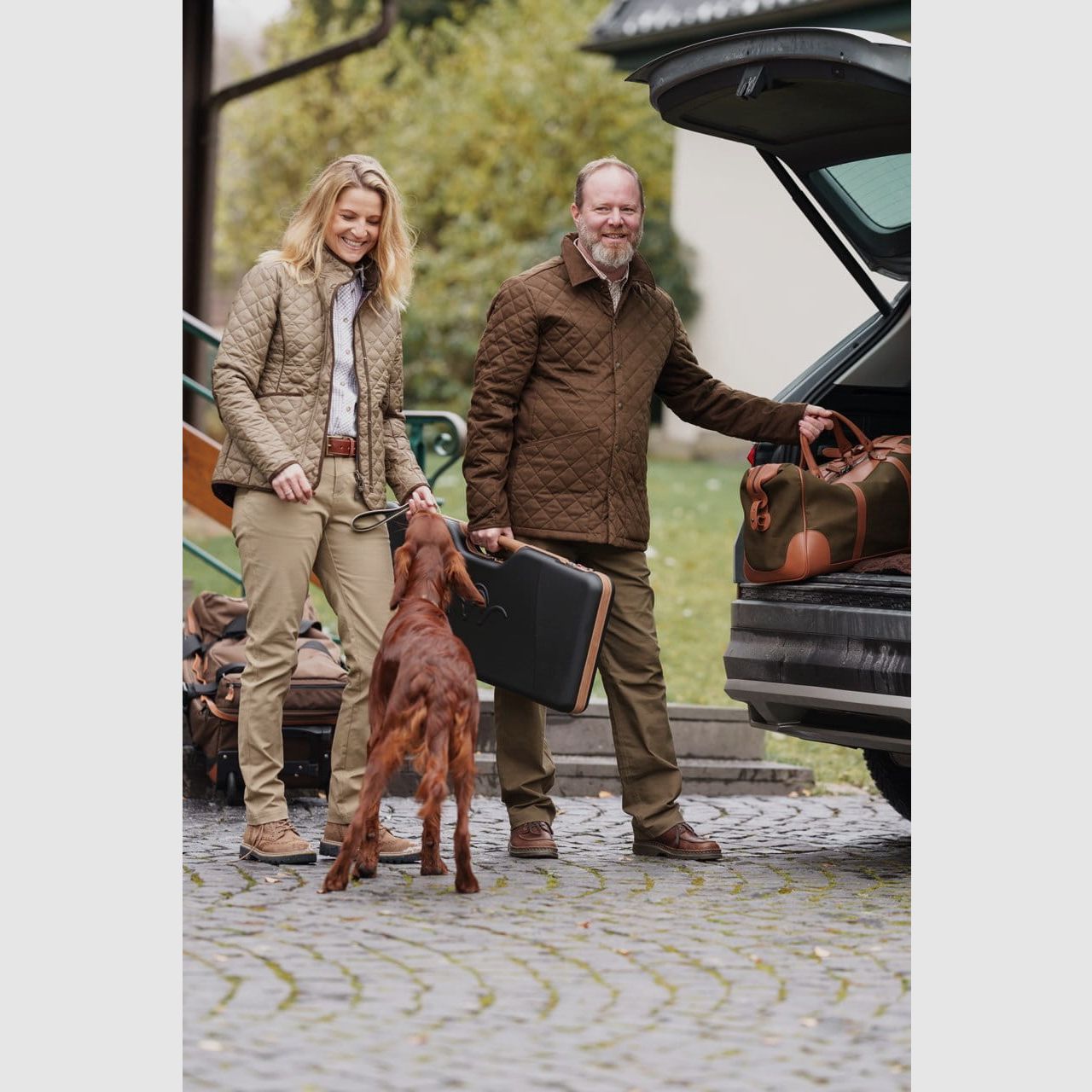 Blaser Suede Steppjacke Damian