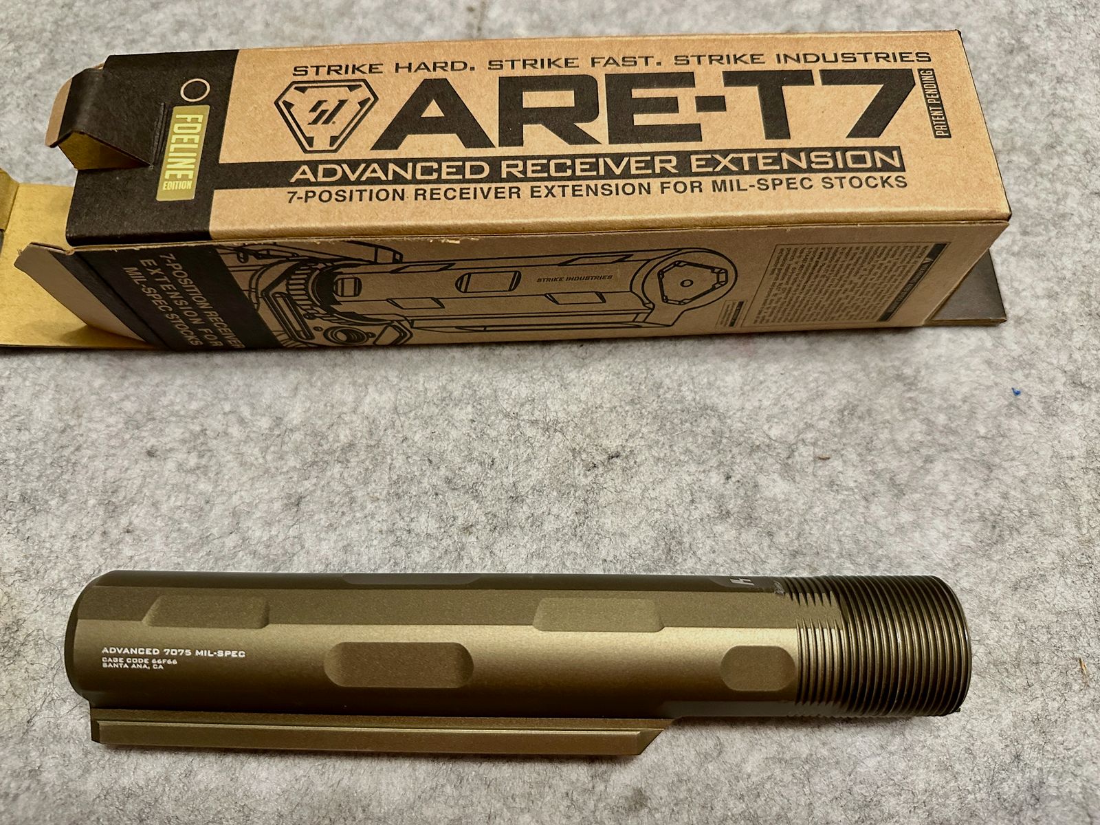 Strike Industries Advanced Receiver Extension (ARE) in FDE