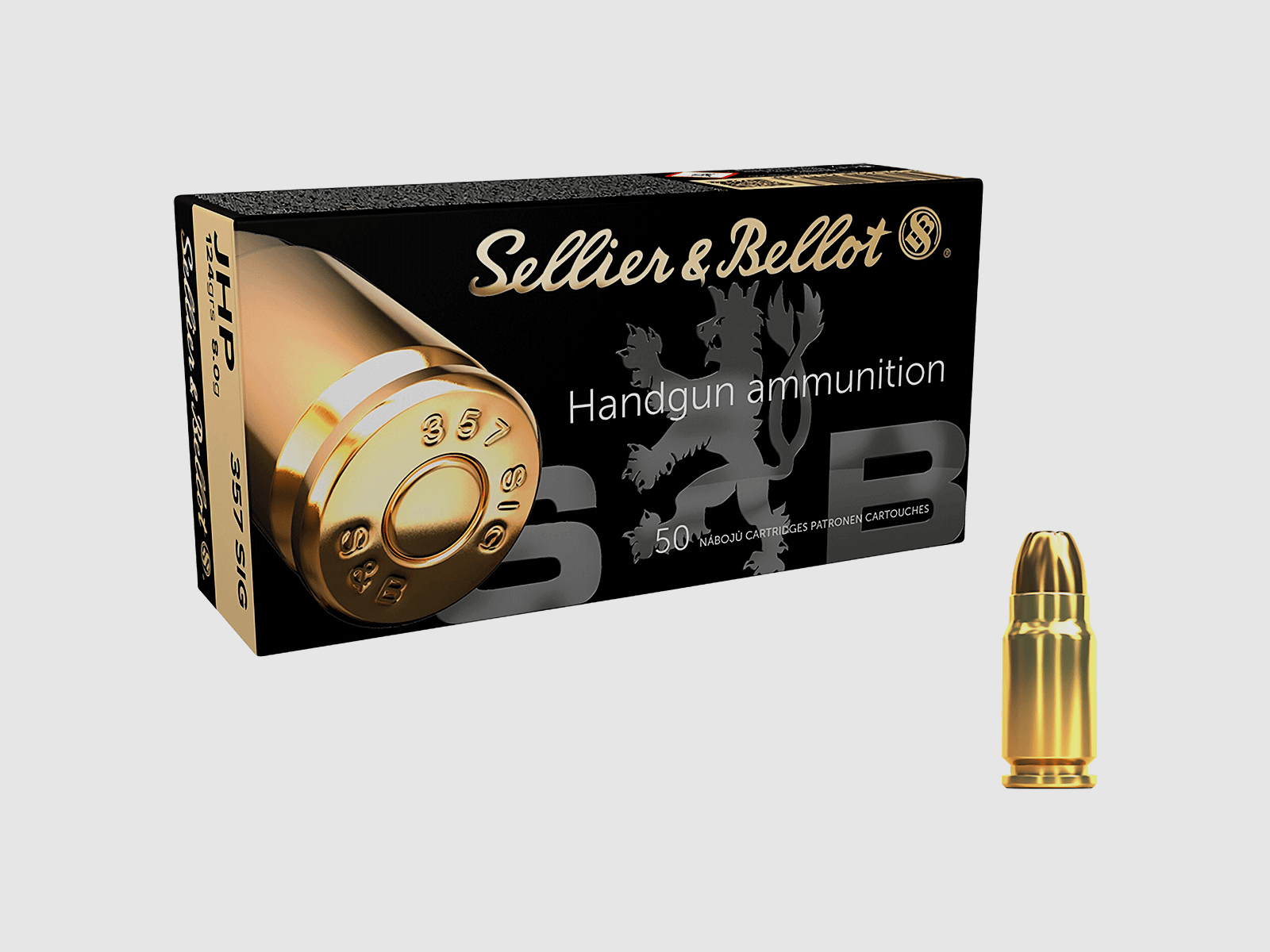 S&B .357 SIG FMJ-Flat 140 gn