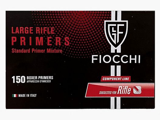 1500 Large Rifle Primers Fiocchi