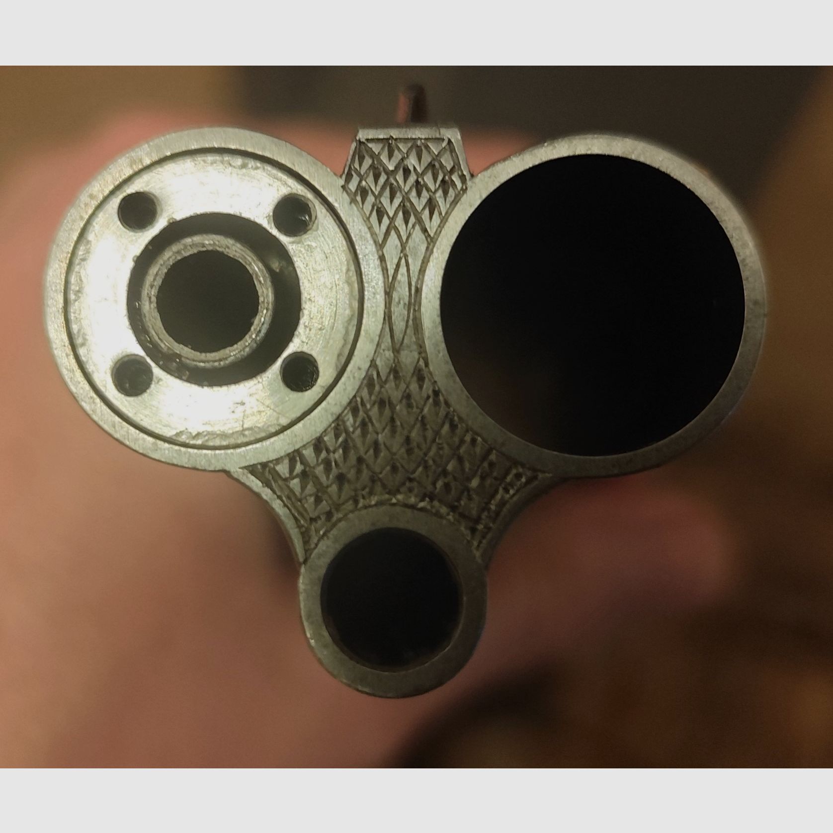 Drilling mit mündungsl. Einstecklauf