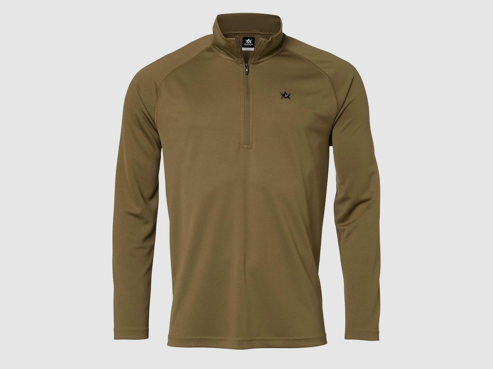Alaska 1795 CoolDry Half-Zip Shirt Hombres Gravel XL