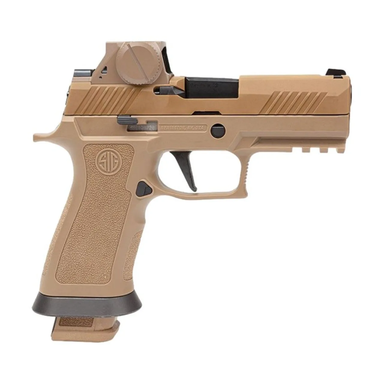 Sig Sauer P320 M18X 9mm Coyote – Carry, ROMEO-M17 Rotpunktvisier, SIGLITE, Bild 2 von 6