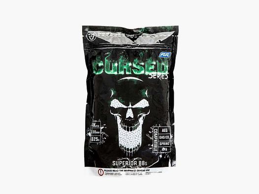 ASG Cursed Series Airsoft BB 6mm BB / 0,25 g / 4000 Stk