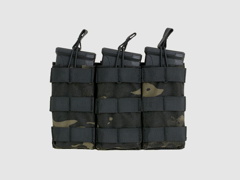 Modular Open Top Triple Mag Pouch For 5.56 - MB [8FIELDS]