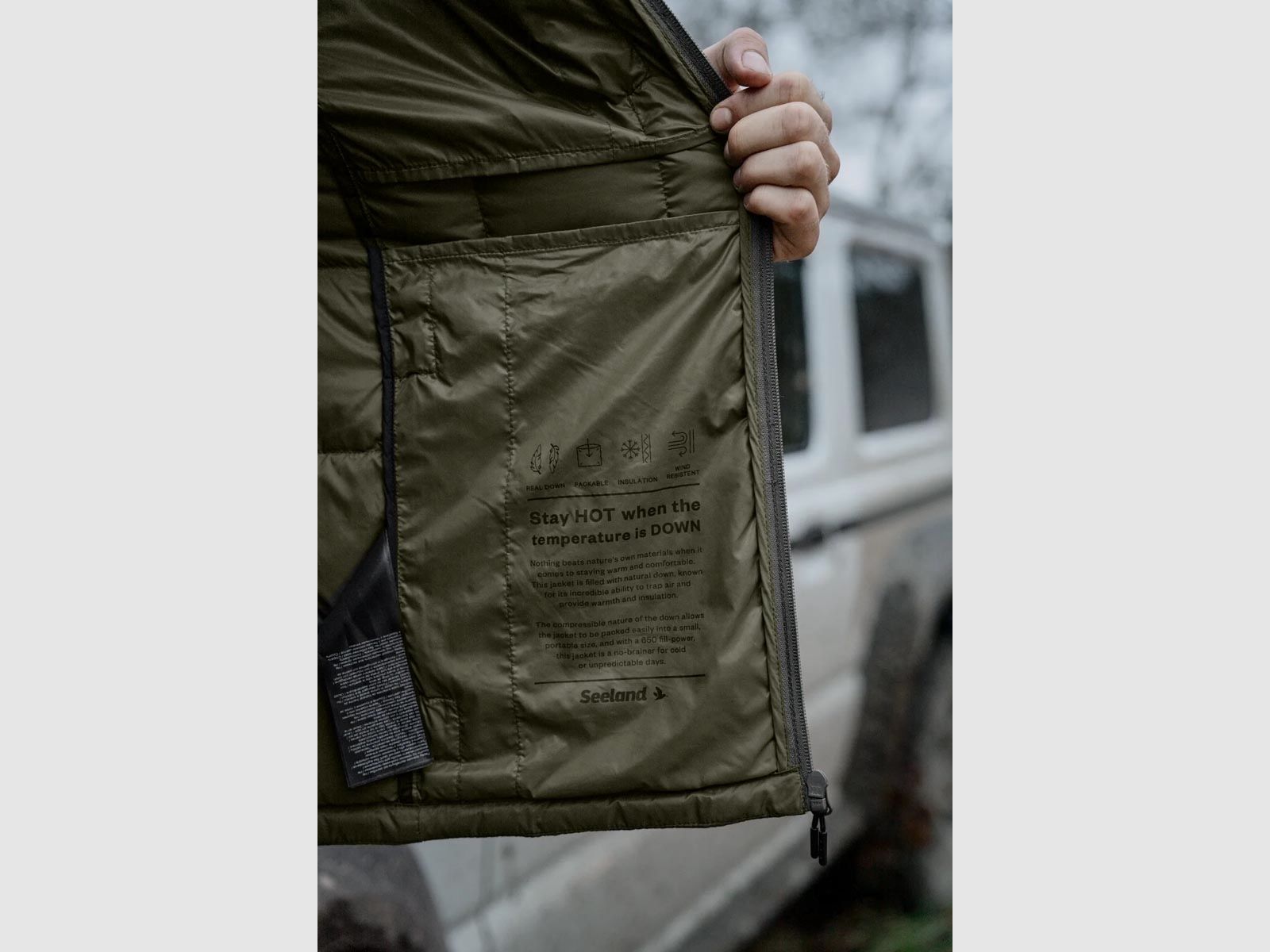 Seeland Fahrenheit Ultimo Dunjakke, billede 6 af 9