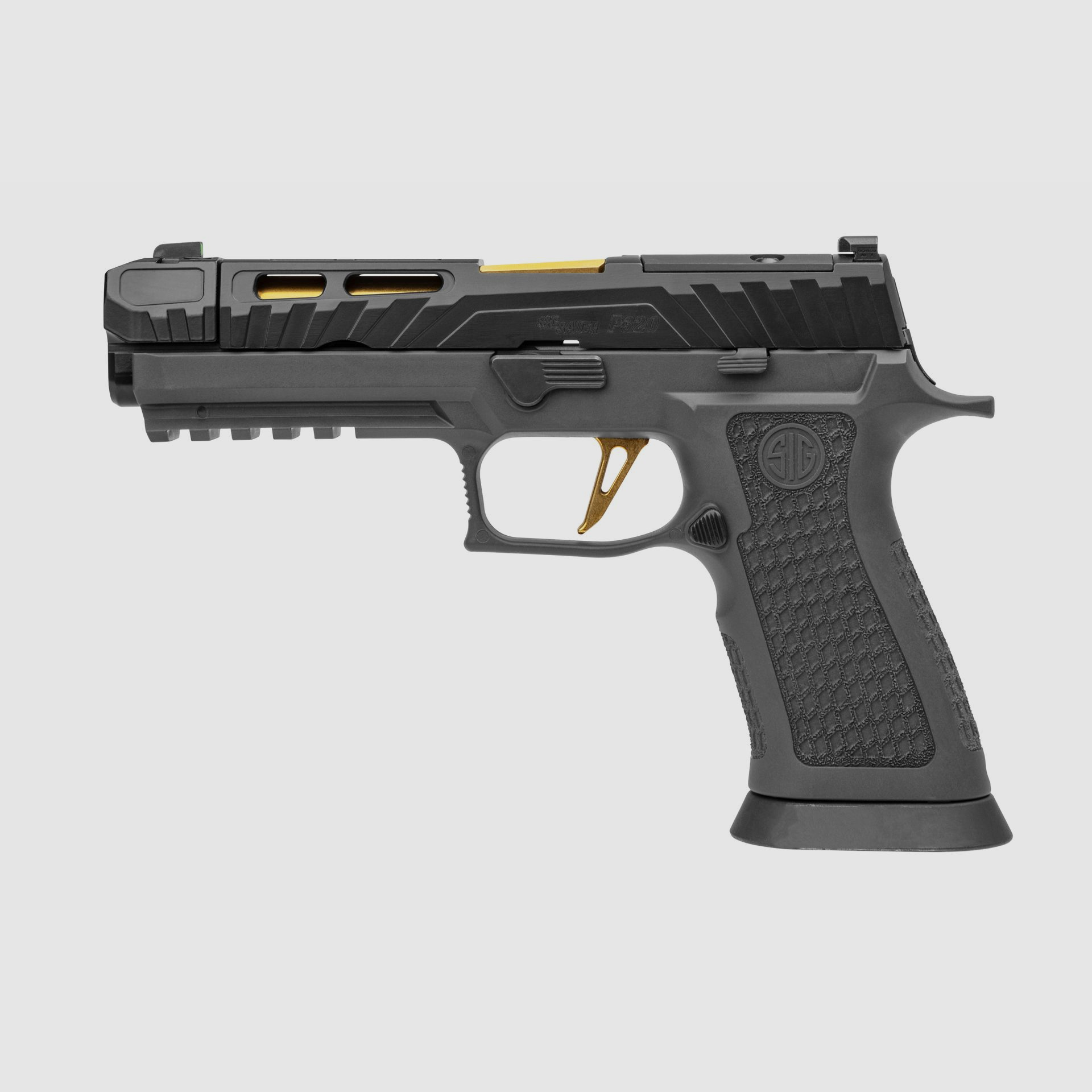 Sig Sauer P320 Spectre Comp. Schwarz/Gold 9mm Luger - Selbstladepistole