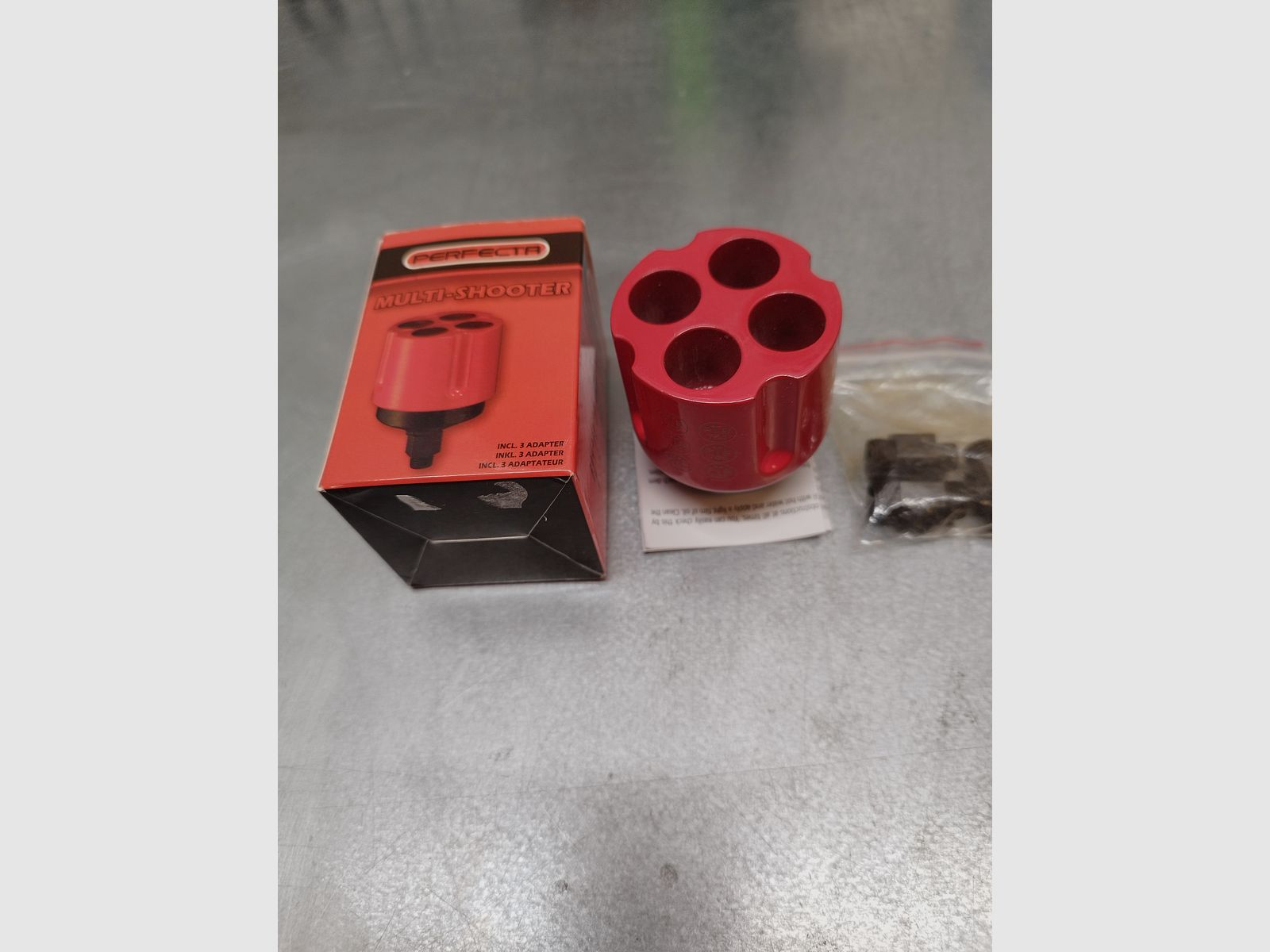 Umarex Perfecta Multi Shooter 4-way with 3 adapters Type I,K,C !!!Like new!!!