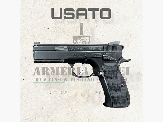 UŻYWANY – PISTOLET – CZ MOD. 75 SP-01 SHADOW kal. 9×21