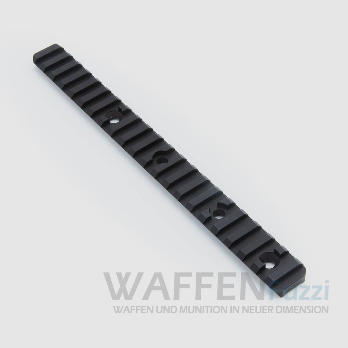 Weaverschiene für Steyr Hunting 5 schwarz eloxiert