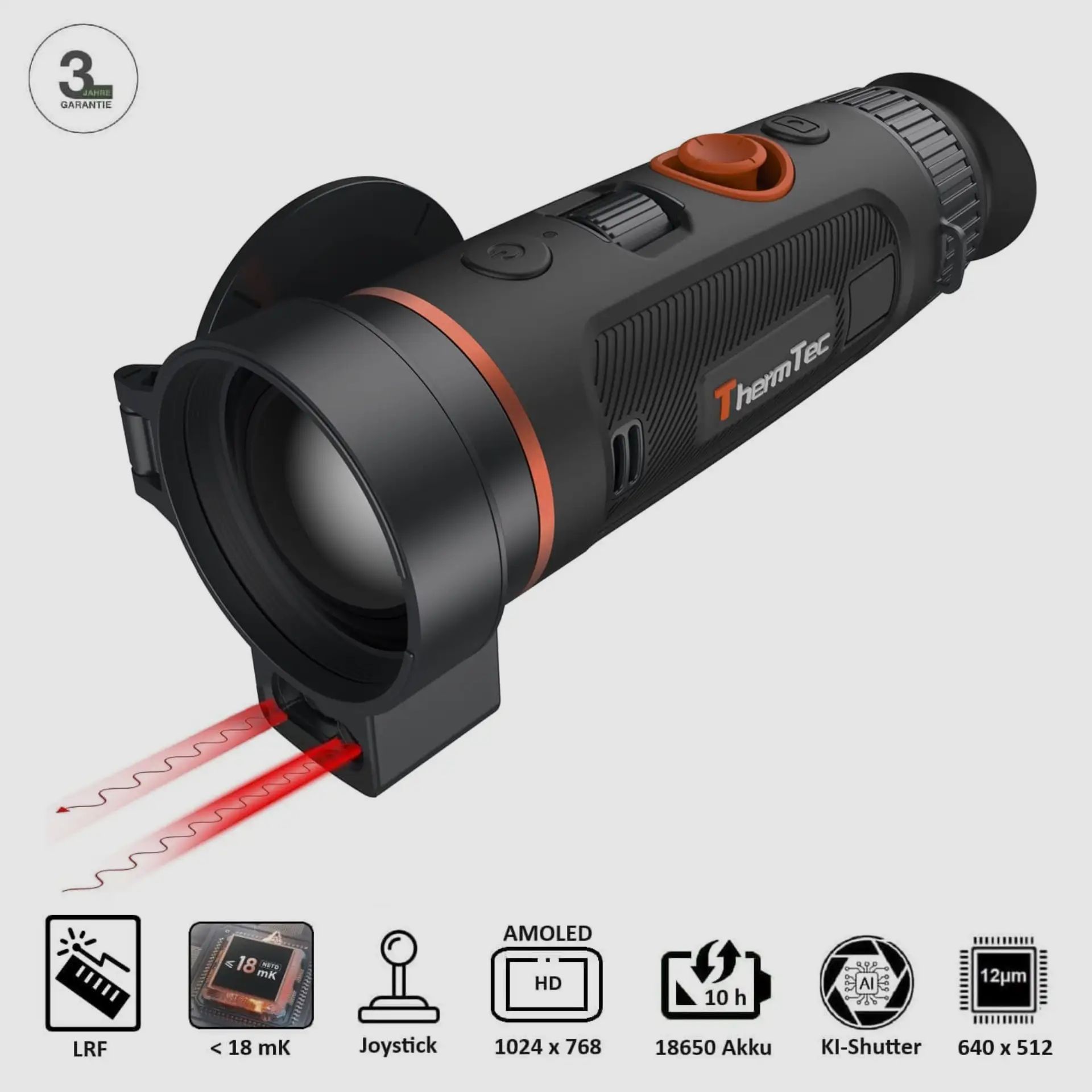 Thermtec Wild 650 LRF Wärmebildkamera