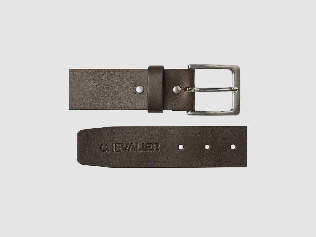 Chevalier Ledergürtel Halton Leather Brown