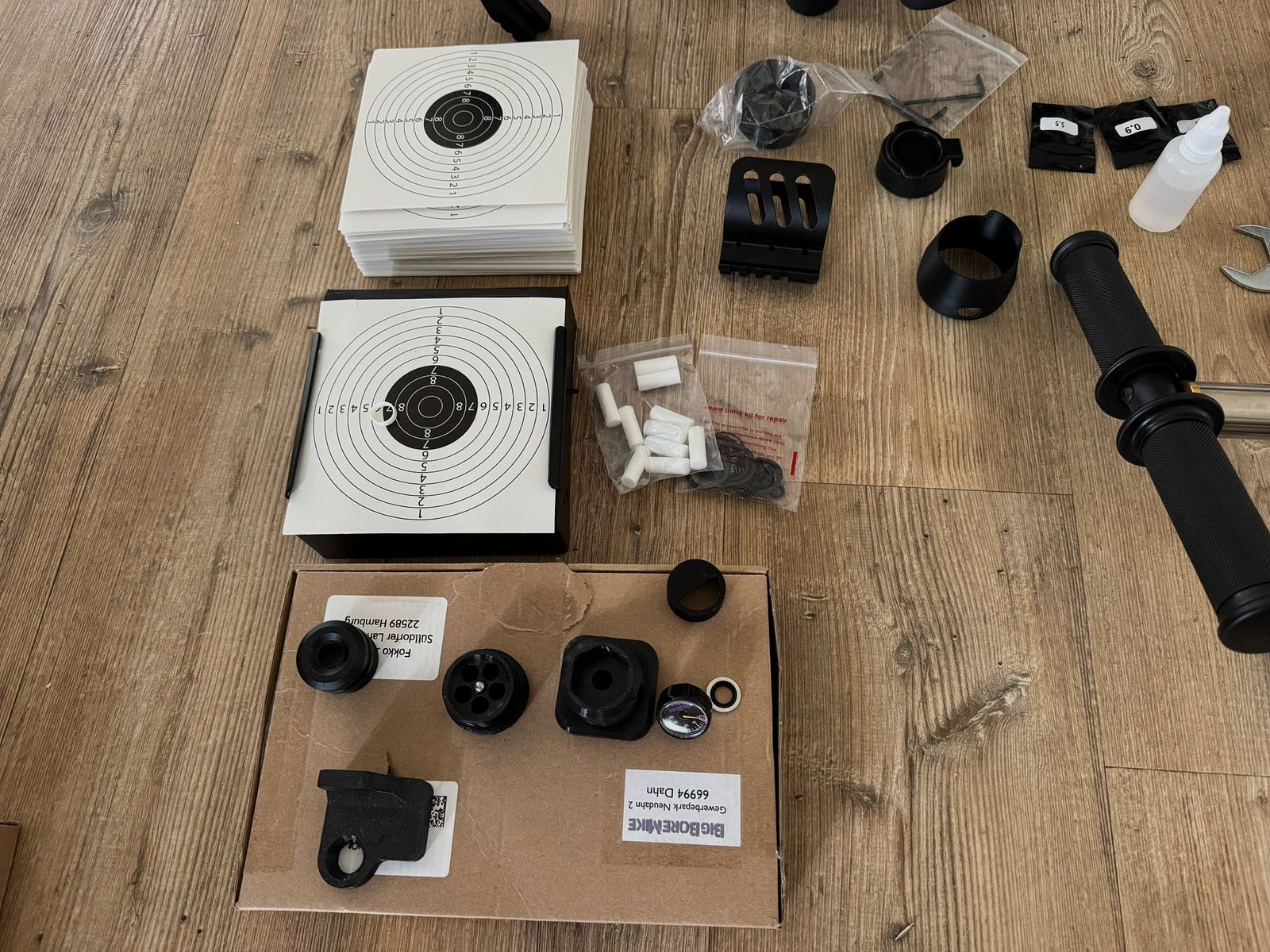 Airgun HPMAX Mk2 kaum benutzt mit div. Zubehör 