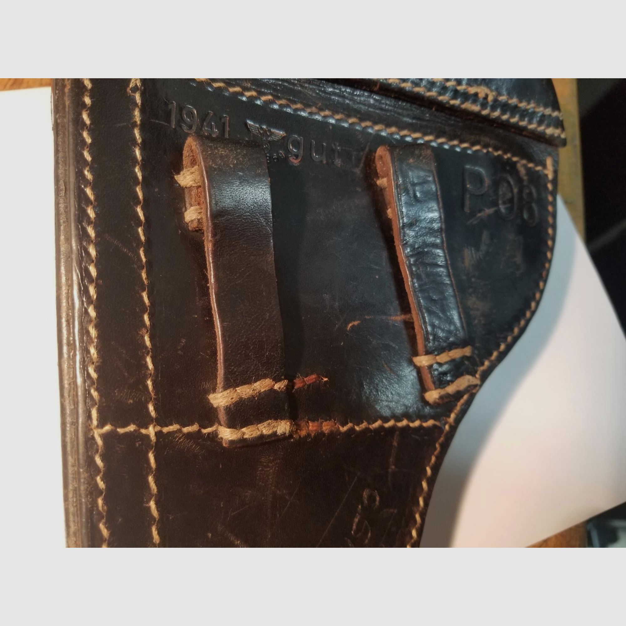 Holster P08 1941 gut aus Wk2