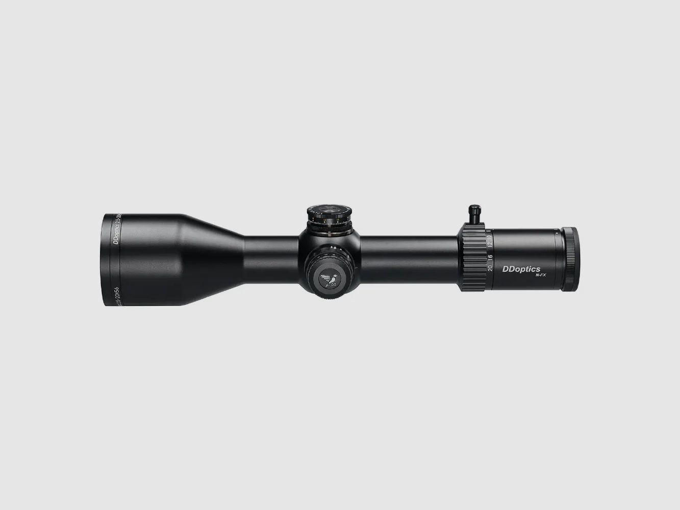 DDoptics Zielfernrohr | Nighteagle V8 2,5-20x56 NFX | Supershort | A4N | MRAD